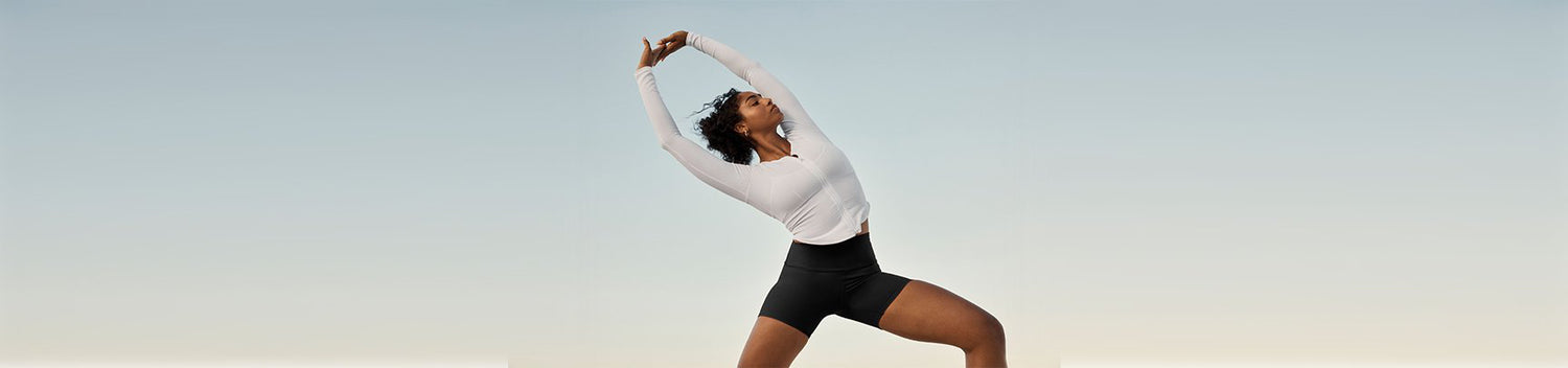 Mats VOIR extendidos en un estudio de yoga